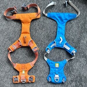 lot of 2 XS ruffwear harnesses